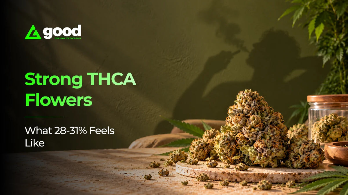 Strong THCA Flower: What 28-31% Actually Feels Like