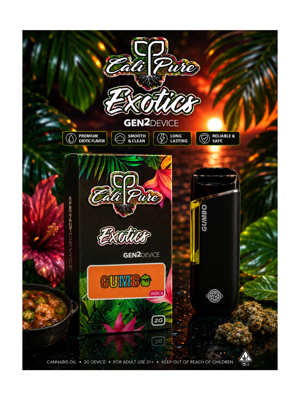 Cali Pure 2G Disposable