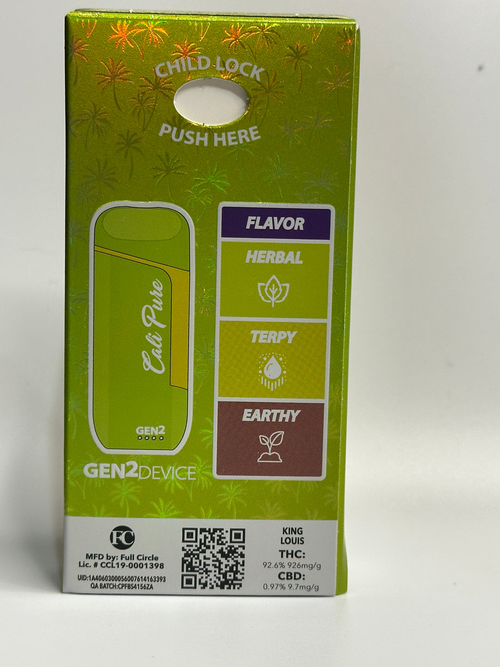 Cali Pure 2G Disposable