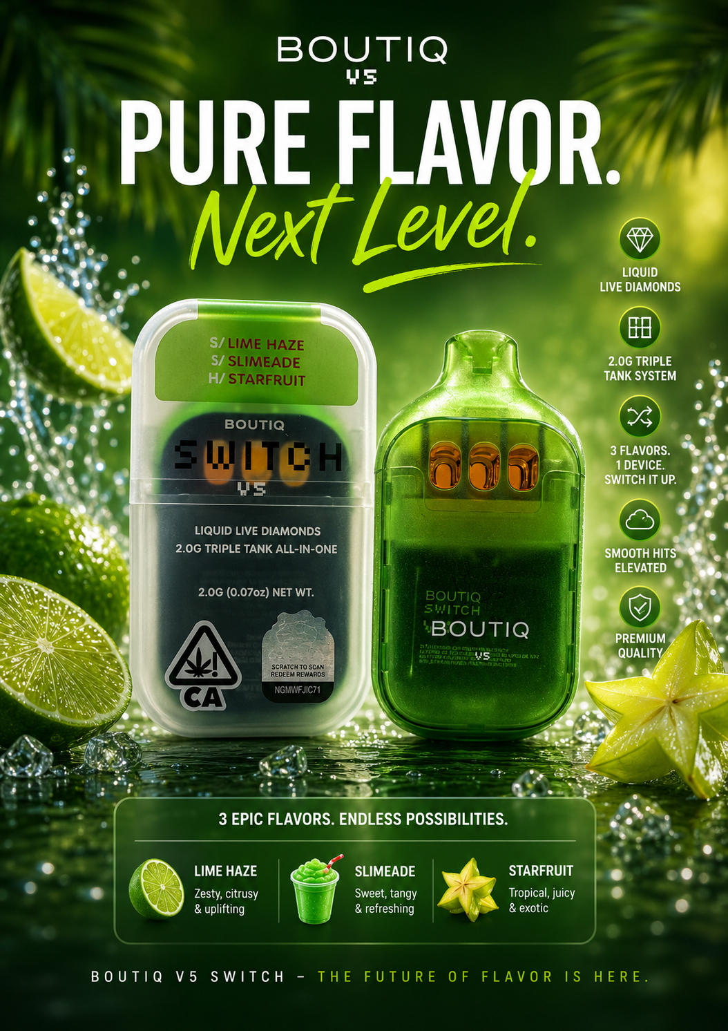 Boutiq Triple-Tank All-In-One