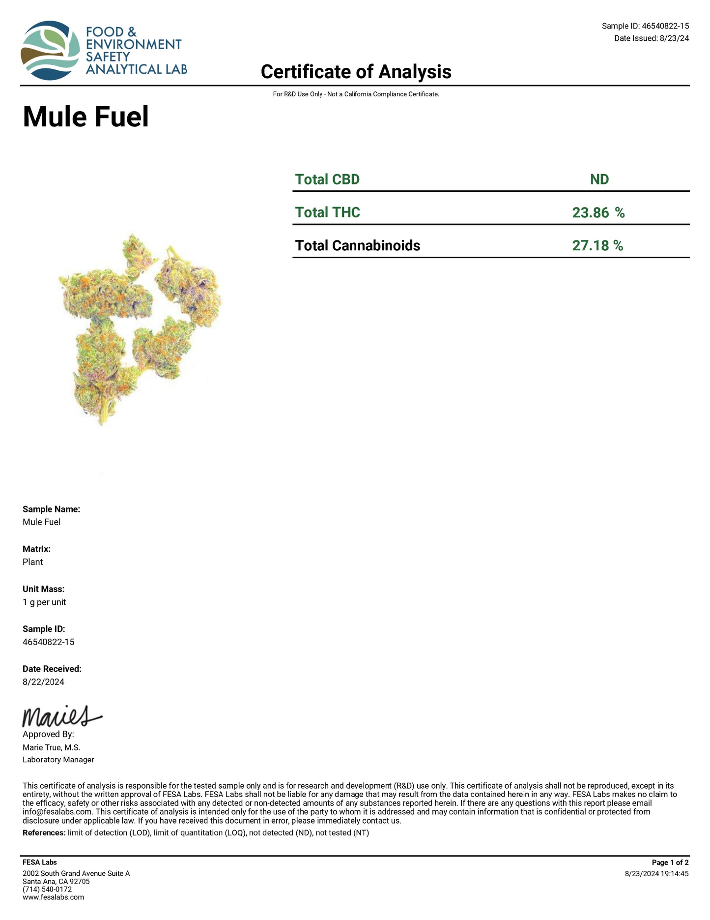 Mule Fuel