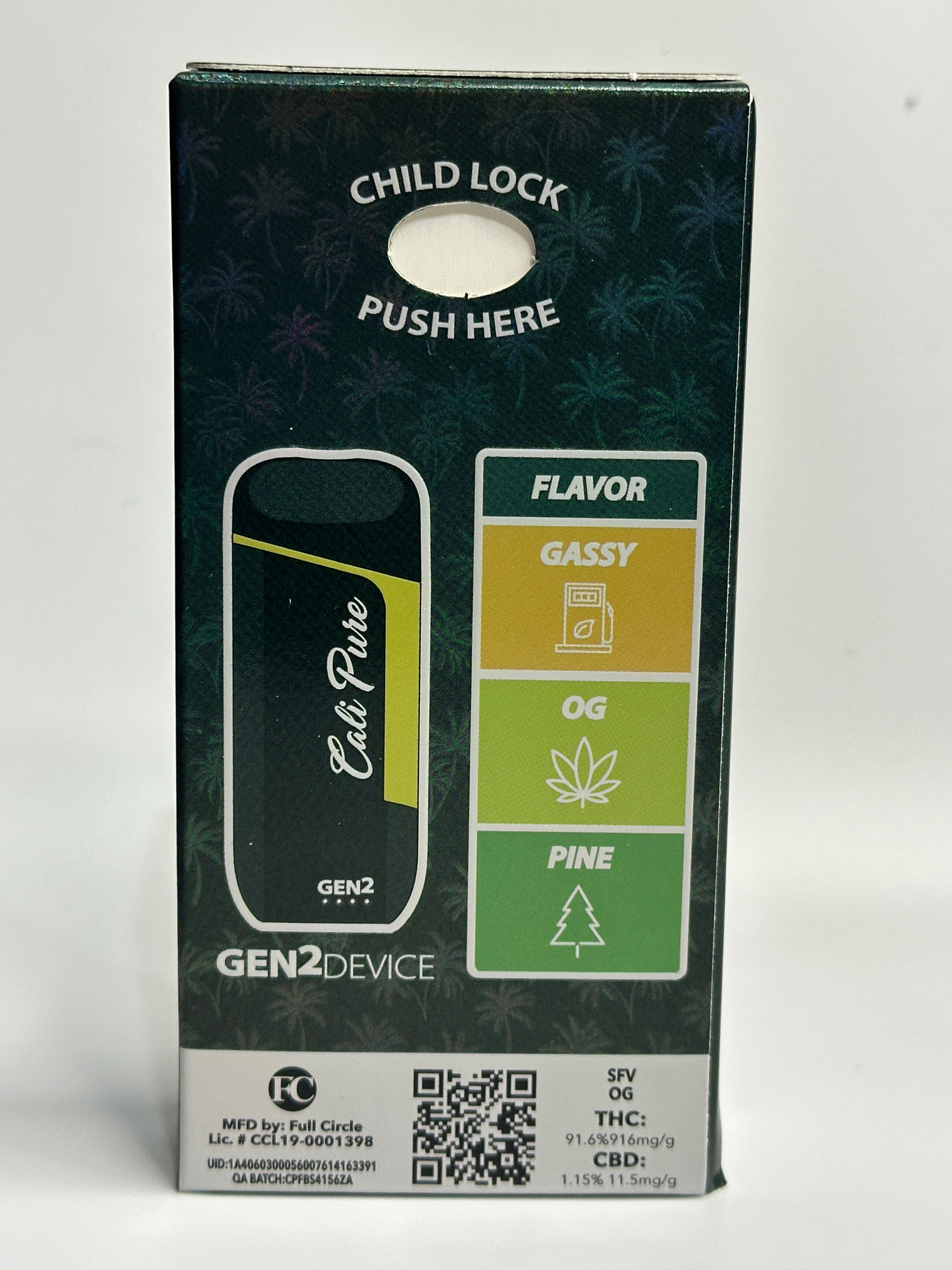 Cali Pure 2G Disposable